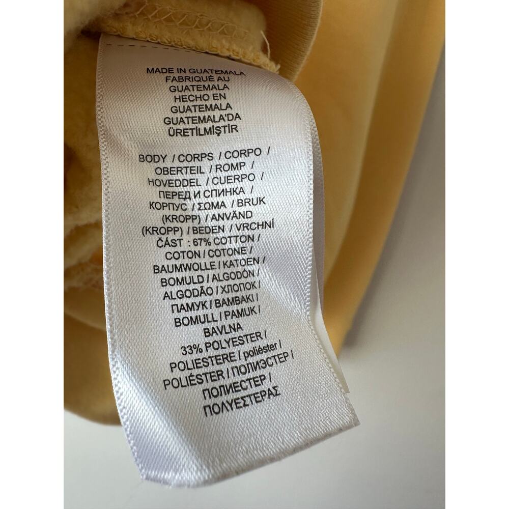 Polo Ralph Lauren Polo Bear Beach Ball Fleece Crewneck Sweatshirt XL Yellow - Picture 5 of 5